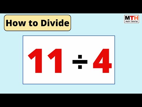 11 divided by 4 (11÷4) | Value of 11/4 | Long Division
