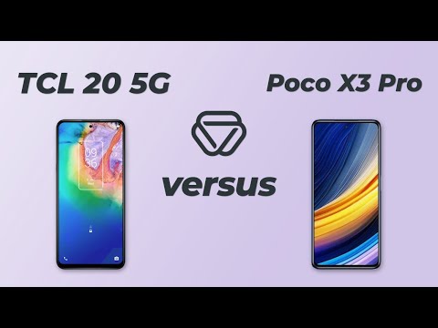 TCL 20 5G vs Xiaomi Poco X3 Pro - Vergleich der wichtigsten Unterschiede auf deutsch