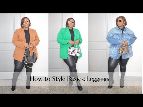 5 Ways To Style a Basic Outfit: Faux Leather Leggings
