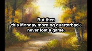 Monday Morning Quarterback - Frank Sinatra (Lyrics)