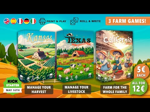 California - Kansas - Texas - Trailer Kickstarter Campaign 16th May