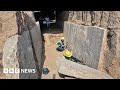 Ancient rock carvings discovered in Iraq  - BBC News