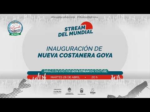 Inauguración nueva Costanera de Goya | #GoyaVuelveAMirarAlRio