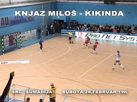 ŽRK KNJAZ MILOŠ-KIKINDA - NAJAVA UTAKMICE