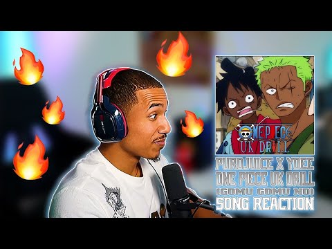 Pureo Juice x YDEE - One Piece UK Drill(Gomu Gomu No) | REACTION!!!