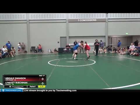 180 Lbs Round 2 (8 Team) - Abigale Swanson, Wisconsin Vs Lyndsey Buechman, Kansas Efcb