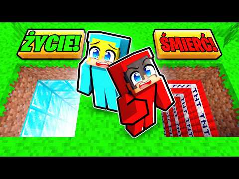 NIE WYBIERZ ZŁEJ DZIURY w Minecraft