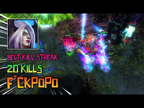 HoN Dampeer - f`ckPoPo - Best Kill Streak - 20/1/18