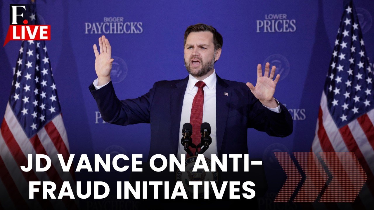 Vice President JD Vance’s Briefs Media on Anti-Fraud Initiatives | LIVE