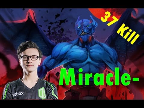 Miracle-  *Night Stalker*   37 kills   Gameplay Dota 2