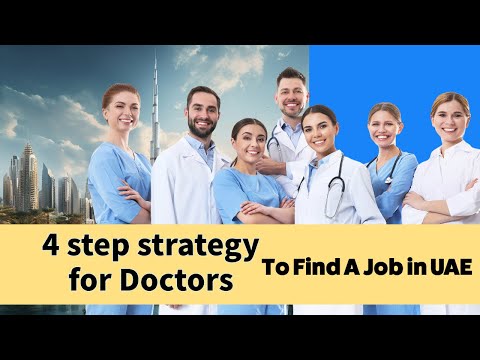 How to apply for doctor jobs in UAE ? 4 Step strategy — Dubai healthcare video by Spectronix Consultancy