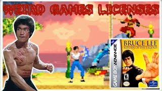 Bruce Lee: Return Of The Legend | Gameboy Advance | Weird Game Licenses