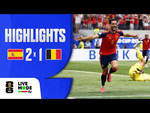 Espanha 2-1 Bélgica (WC 2026)