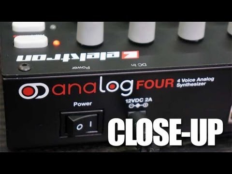 Elektron Analog Four - Sonic Lab Close Up