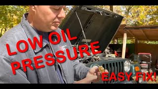 How to Replace Oil Pressure Sending Unit Jeep Wrangler **SOLVED** #jeepwranglertj