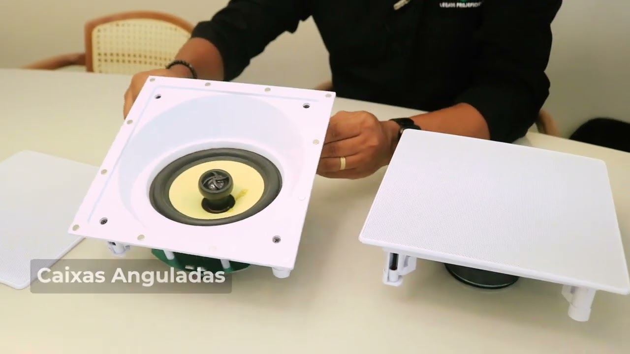 Miniatura da avaliação em vídeo de Caixa Acústica de Embutir JBL CI6S Plus