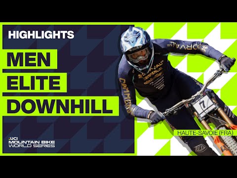 Haute-Savoie - Men Elite DHI Highlights | 2023 UCI MTB World Cup