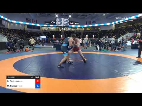 97 Kg Consolation - Dylan Buschow, MWC Wrestling Academy Vs Michael Rogers, TMWC