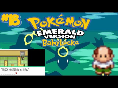 Pokemon Emerald Nuzlocke Babylocke. E18 Back to the Trick House.