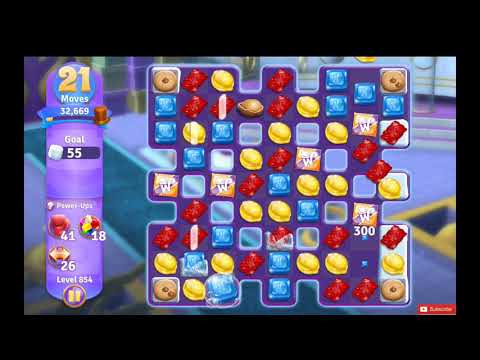 Wonka's World of Candy Level 854 NO BOOSTERS - A S GAMING ✔