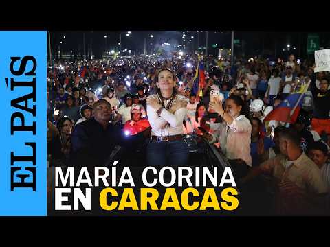 MARÍA CORINA MACHADO regresa a CARACAS | EL PAÍS