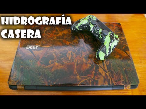 Cómo hacer HIDROGRAFÍA | IMPRESIÓN con AGUA CASERA | HIDROIMPRESIÓN - Homemade HYDRODIP