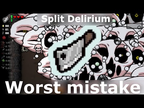 Delirium soft lock, don't try at home, Namie's meat cleaver | The binding of isaac : Repentance |