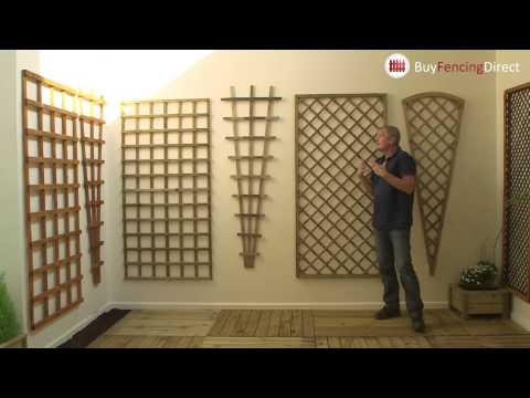 Garden Trellis Panels - Different Styles & Sizes for Climbing Plants