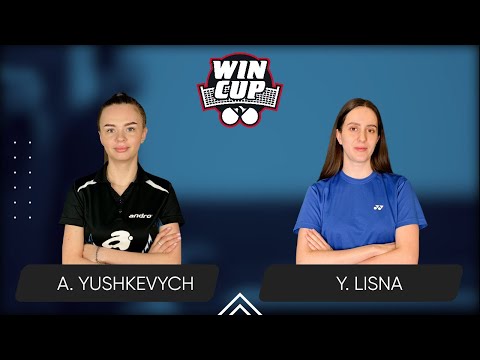 09:00 Anastasiia Yushkevich - Yaroslava Lisna 06.05.2025 WINCUP Women Professional. Table 1