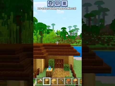 Ultimate Minecraft House Building Hacks! #Shorts