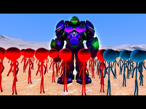 HULKBUSTER VS LOLİPOP ADAM ORDUSU