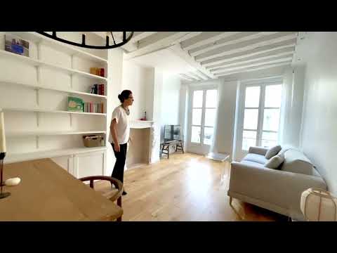 Paris 1er -Superbe 3 pièces 2 chambres de 74m2 - Ascenseur