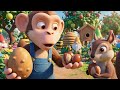 Kids Monkey King Little Monkey S Fun Farm Adventure Animal Rescue
