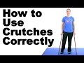 How To Use Crutches Correctly Ask Doctor Jo
