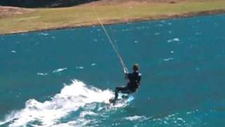 preview picture of video 'silvaplana kitesurfing'