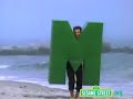 Sesame Street Letter M On The Beach 1997