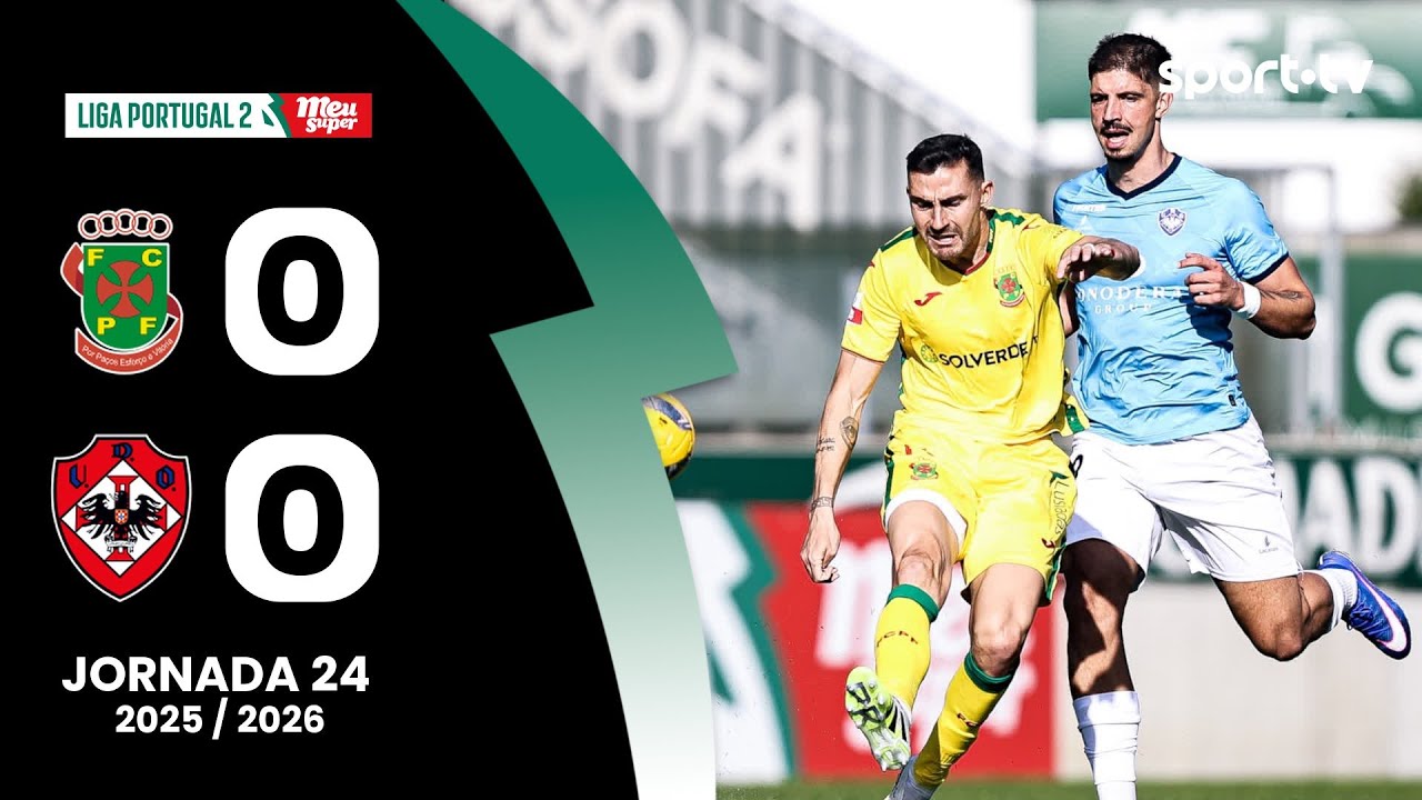 Paços de Ferreira vs UD Oliveirense Highlights