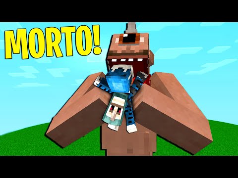 SONO STATO MANGIATO DA UN CICLOPE GIGANTE - MINECRAFT ITA
