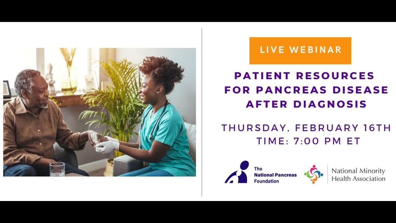 AAI Webinar: Patient Resources for Pancreas Disease After Diagnosis