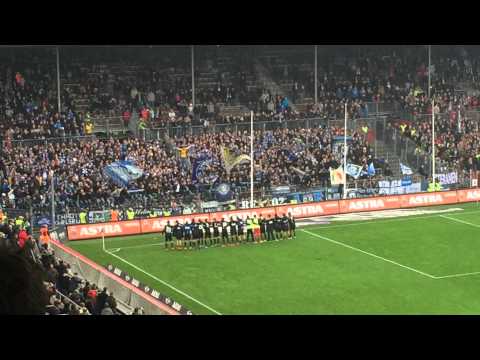 FC St. Pauli - Karlsruher SC 0:4 Away Support Nordtribüne