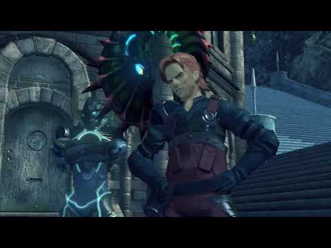 Xenoblade 2 Blade Quest Cutscene 109 - Fists of Justice (Normal Rex Cloudy Pandoria) (Godfrey)
