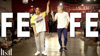 6ix9ine - &quot;FEFE&quot; ft Nicki Minaj Dance | Matt Steffanina &amp; Sienna Lalau Choreography