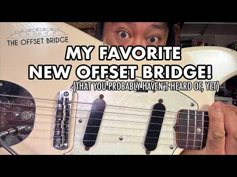 The Offset Bridge VI Classic® - Premium Bass VI Bridge - 9.5 " image 12