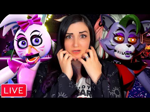How Much FNAF Security Breach Can I Beat in 2 Hours LIVE? (Part 2)
