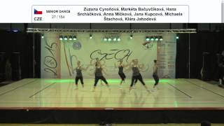 preview picture of video '9. Czech Aerobic Open 2015 - SENIOR DANCE - 1. place - Gymaerobik Klub Zlín'