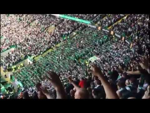 Celtic Fans Standing Section - Ninetoes - Celtic vs Rangers*