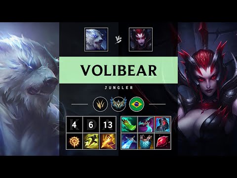 Volibear Jungle vs Elise - BR Challenger Patch 25.16