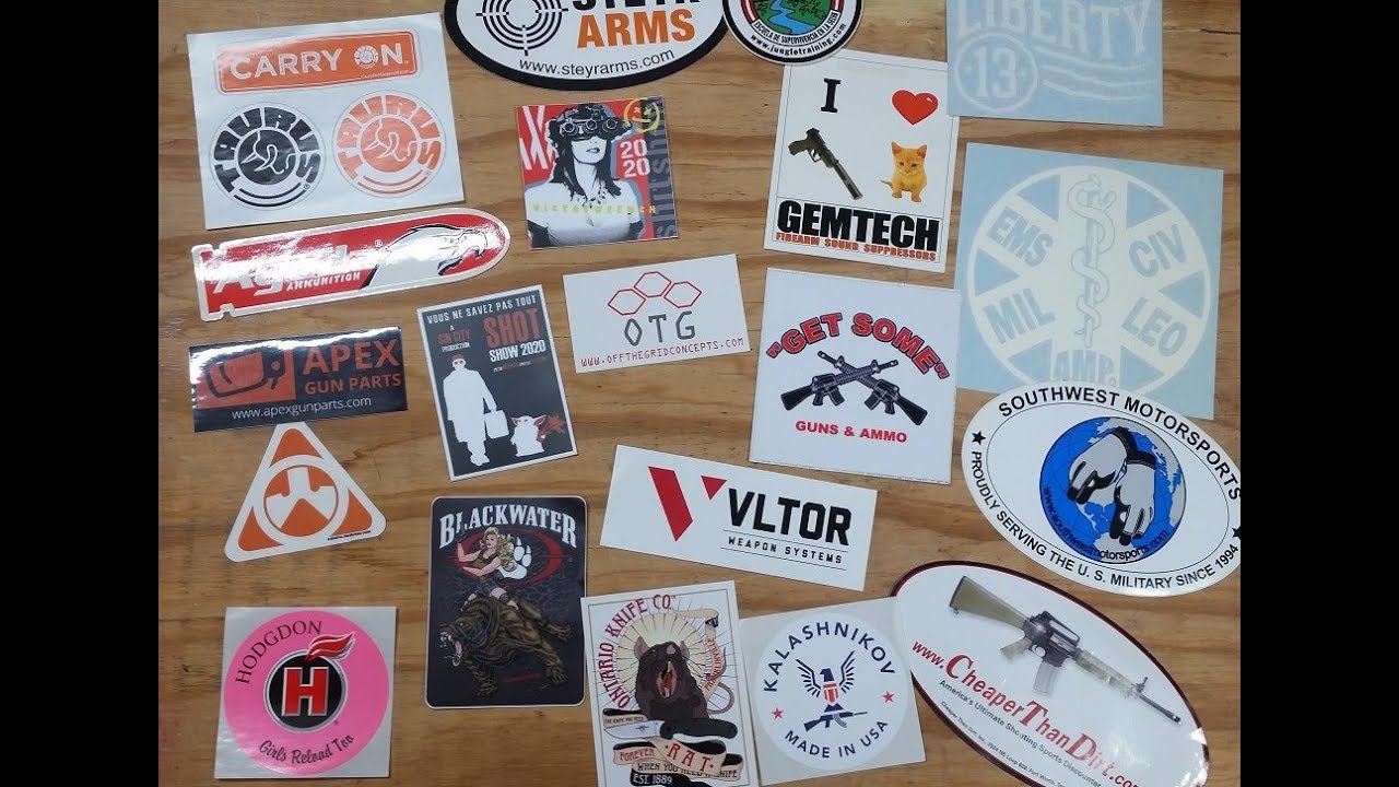 Orange Second Amendment Stickers - Sunday Share your Second Amendment Sticker Story Series