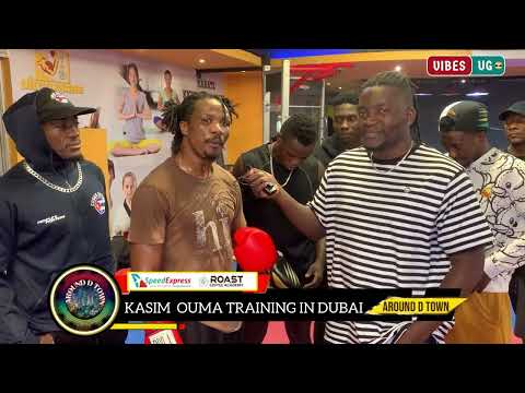 Kassim Ouma talks to vibes ug while he stops to Dubai To train for his 26th boxing match in ug.