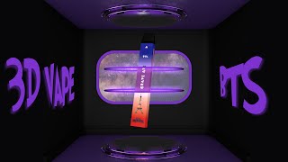 Strictly Medicated Vape Pen 3D Behind The Scenes Timelapse Cinema4D